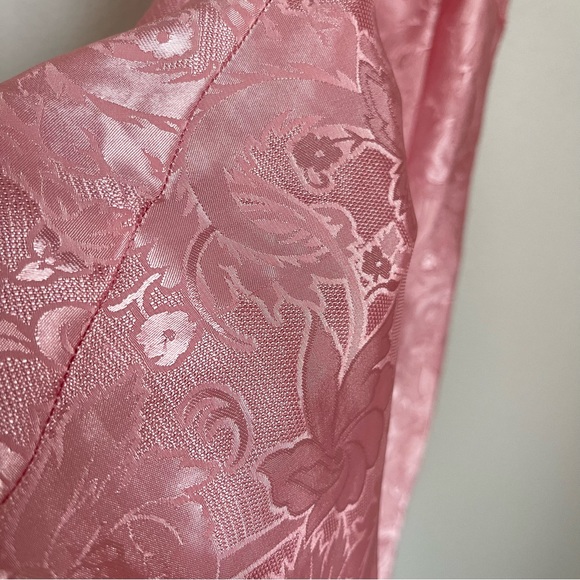 Vintage Gold Label Victoria's Secret Barbiecore Lace Babydoll Slip Dress Size M - Picture 9 of 13